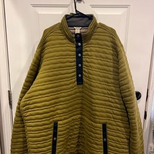 Men’s Duluth pullover olive green